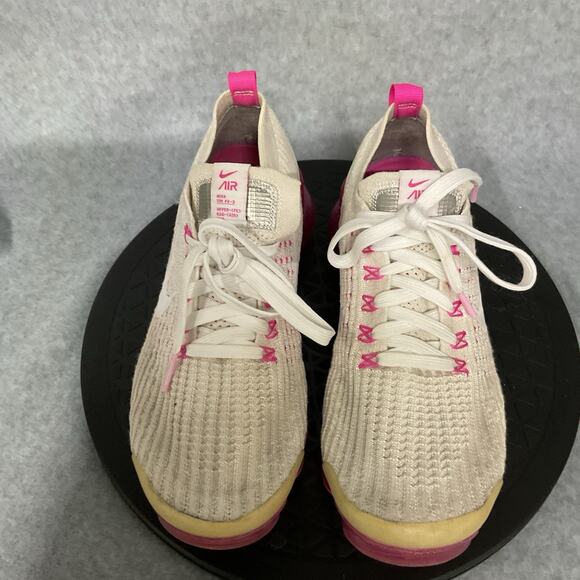 Nike Air VaporMax Flyknit 3 Phantom Laser Fuchsia AJ6910-005 Women’s Size 8 - Picture 4 of 6